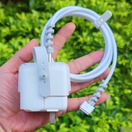 Apple Macbook M2 M3 M4 Pro Data Cable Protective Case 30/35/70W Power Air Charger Case