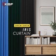 KKBF Iris Curtain Mix (Height 250CM-260CM) Premium Blackout Curtain Window Tingkap Langsir Murah 窗帘 
