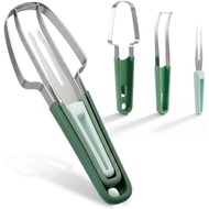 Watermelon Cutter Slicer Tool 3-in-1, Stainless Steel, for Picnics | Mess-Free Multi-Use Kitchen Gad