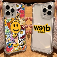 Justin Bieber Drew House Clear Silicone Case for iPhone 17Air 17 16e 16 15 14 13 12 11 Pro Max Air P