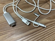 3in1 iPhone Lightning / Type-C to HDMI