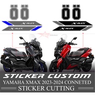 YAMAHA XMAX 2023 2024 STICKER YAMAHA XMAX CONNECTED YAMAH XMAX 2023 2024 ACCESSORIES XMAX STICKER XM