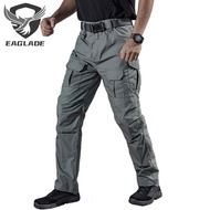 Eaglade Senior Tactical Hiking Pants In Green Waterproof IX8