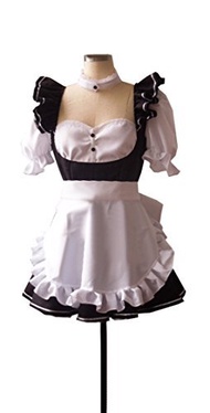 Anime DATE·A·LIVE Tokisaki Kurumi Maid Suit Cosplay