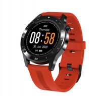 F22智慧手環全觸屏GPS軌跡心率血壓血氧手錶（橙色）