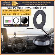 X68 car phone holder with vacuum magnetic magnet - 360 rotation and folding - Mounts to glass and da