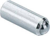 HALDER 22080.0367 Spring Pressure Piece, Smooth Design, Without Collar, Stainless Steel, Reinforced 