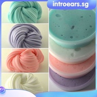 INTR INTR 2023 New 60ml Rainbow Cotton Cloud Slime Fluffy   Stress Relief Kids Toy Plasticine Kit