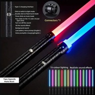 {TGKI7I} Thanh Kiếm Ánh Sáng Cảm biến trọng lực phiên bản nâng cấp thanh kiếm Laser kim loại 2 trong