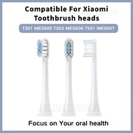 【Toothbrush Head】Replacement Electric Sonic Toothbrush Head For XIAOMI MIJIA T301 MES605 T302 MES608