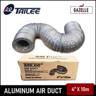 Tailee Flexible Aluminum Air Duct Hose Flexible Compressible Exhaust Duct Hose AC Duct Hose High Str