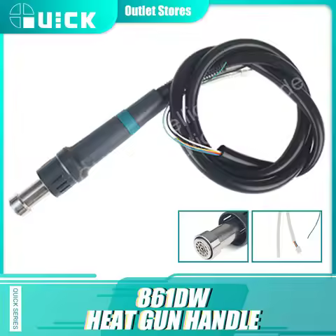 Quick 861DW Heat Gun Handle Heater Soldering Iron Solder Handle Replacement heat gun handle for 861D