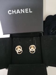 Chanel 限量閃石耳環