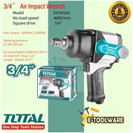 Total TAT40342 3/4″ Air Impact Wrench 1600Nm 气动扳手
