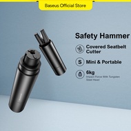 Baseus Car Safety Hammer Auto Emergency Glass Window Breaker Seat Belt Cutter Life-Saving Escape Car