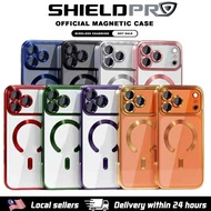 Magnetic wireless phone casing for iPhone 17 PRO MAX 17 AIR 16 15 PLUS 14 COVER CASE transparent 手机壳