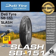 PERCUMA TUBE VALVE Deli Tyre SB-151 SLASH 1Tayar 709017 809017 7090 8090 10080 11070 12070 Racing co