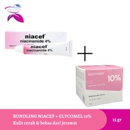 Niacef + Glycomel 10% Bundling Bright Skin/ Acnebebas