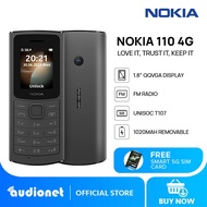 Original for Nokia 110 4G Cellphone | 1.8-inch QQVGA Display | 128MB Internal Storage | 1020mAh Remo
