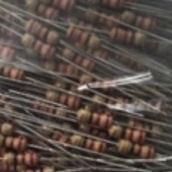 1000pcs Resistor 220 ohm 1/4W 5%