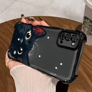 HP Casing For Samsung A03s A02s M02s F02s Case cat Phone Casing Silicone Protective Casing Handsome 