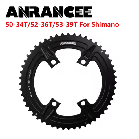 ANRANCEE Chainring 50-34T 52-36T 53-39T Crown For Shimano Suitable for Shimano 5800 R7000 R8000 R810