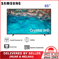 [DELIVERED BY SELLER] SAMSUNG 65'' inch Crystal UHD 4K Smart LED TV ( UA65BU8000KXXM ) BU8000 / UA65BU8000