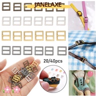 JANELAXE932JN 20/40pcs Tri-glide Buckle Mini Ultra-small 4 Colors 6/7/8.5mm Doll Bags Accessories