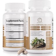 Cortisol Supplements for Women, 10-in-1 Cortisol Manager with Ashwagandha | Cortisol Reducer Detox w