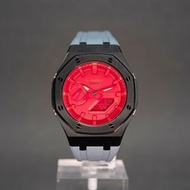 《改裝訂製》G-SHOCK特別限量版 男裝女裝手錶鋼錶 農家橡樹  Casioak Casio G Shock Special Limted Edition GA2100 Luxury Men Lad