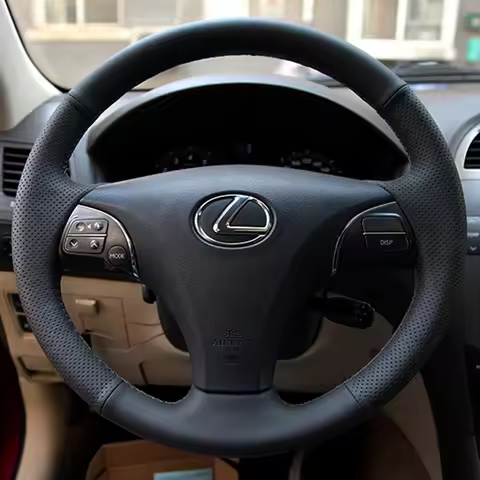 Custom Steering Wheel Cover Genuine Leather Fit For Lexus GS350 GS450h GS460 2009 2010 Lexus ES240 E
