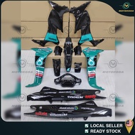 Rapido Cover Set Assembly Y125ZR Petronas, Dusk&Dawn, Monster Energy (Sticker Tanam)