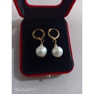 10k GOLD PALAWAN FRESHWATER PEARL EARRING