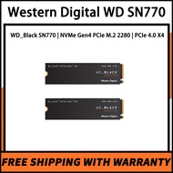 Western Digital WD SN770 WD_Black SN770 1TB 2TB SSD NVMe Gen4 PCIe M.2 2280 PCIe 4.0 X4 Drive Intern