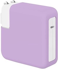 Ultra-Thin Soft Silicone 70W Power Adapter Sleeve Protective Case for 2022 2023 2024 Apple MacBook A