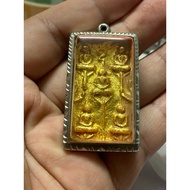 五方佛 Phra Chao Ha 包好钢壳 老佛牌