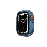 MAGEASY Apple Watch 9/8/7/6/5/4/SE Odyssey奧德賽金屬手錶保護殼/ 藍色/ 41mm