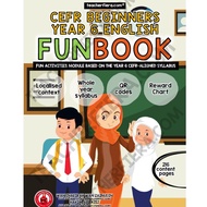 CEFR BEGINNERS: YEAR 6 ENGLISH FUNBOOK BY TEACHERFIERA.COM