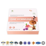 QNE VCMMUNE 桃子味的虎乳芝 + 维生素 C + 提升免疫力 + 补肺 + 补呼吸道  + 缓解哮喘 + 补肝 + 降三高 🍑 Tiger Milk Mushroom + Lungs & R