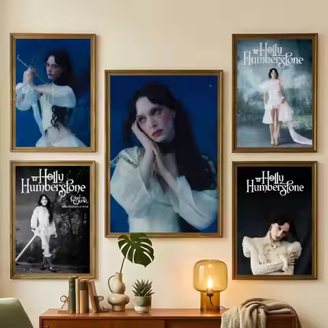 Singer H-Holly Humberstone Cruel World Poster For Bedroom Gamer Room Decor Restaurant Wall Trendy Ae