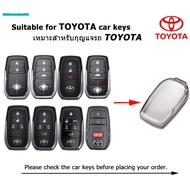 TOYOTA Hilux Travo Revo GR sport Fortuner Innova bZ4X Harrier Alphard key cover transparent Camry Ya