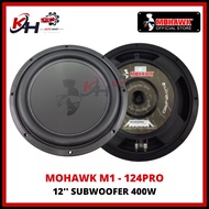 12'' MOHAWK Car Audio M1 Silver SERIES 12 inch SVC Subwoofer, 400W – 21M1-124PRO CAR WOOFER BASS KERETA