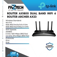 TPLINK ROUTER AX1800 DUAL BAND WIFI 6 ROUTER ARCHER AX23