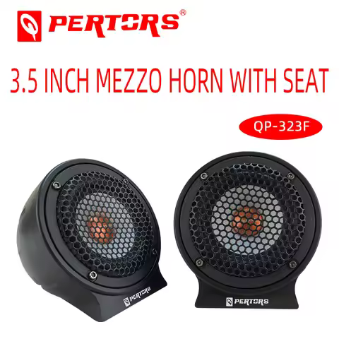 Middle Speaker Car Audio . QPERTORS BRAND QP-323F 3.5 Inch Mezzo Horn With Seat Full Range Speaker