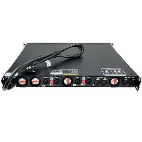 Professional Audio 4-Channles Digital Power Amplifier 10000Watts 1U Class-D Workable at 2ohms With P