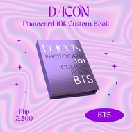 BTS D/ICON Photocard 101: Custom Book