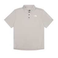 [THE NORTH FACE United States] Men's Short-Sleeved Quick-Drying POLO Top {Gray} NF0A87W1 Outdoor Cam