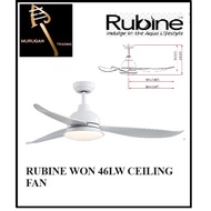 RUBINE WON 46LW CEILING FAN