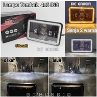 MATA 6-eye LED Spotlight 4x6 INC far near White plus dusk white and yellow Original CR7 [C-939]