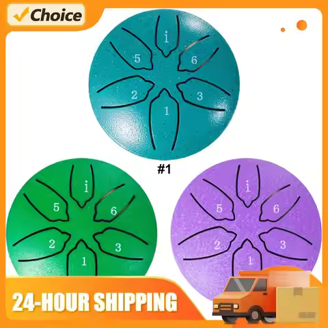 3/4/6 Inches 6/8/9 Notes Rain Drum for Outside Rain Drum Instrument Mini Handpan Drum Outdoor Rain D
